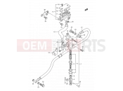 SUZUKI GSF400 P (1993) Bandit (E03,E28,E33) 52A - REAR MASTER CYLINDER (MODEL P)