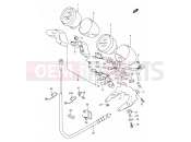 SUZUKI GSF600 / GSF600S / GSF600U / GSF600SU W (1998) Bandit 26A - SPEEDOMETER (MODEL T/V/W/X)