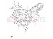 SUZUKI GSF600 / GSF600S / GSF600U / GSF600SU W (1998) Bandit 32 - FRAME (GSF600S/US/T/UT)