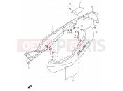 SUZUKI GSF600 / GSF600S / GSF600U / GSF600SU W (1998) Bandit 37D - FRAME COVER (GSF600X/UX)