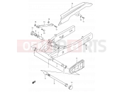 SUZUKI GSF600 / GSF600S / GSF600U / GSF600SU W (1998) Bandit 53 - REAR SWINGING ARM