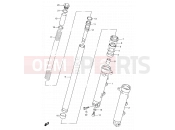 SUZUKI GSF600 / GSF600S / GSF600U / GSF600SU W (1998) Bandit 47 - FRONT DAMPER