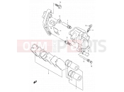SUZUKI GSF600 / GSF600S / GSF600U / GSF600SU W (1998) Bandit 50 - FRONT CALIPERS