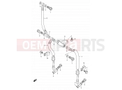 SUZUKI GSF600 / GSF600S / GSF600U / GSF600SU W (1998) Bandit 51 - FRONT BRAKE HOSE