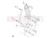 SUZUKI GSF600 / GSF600S / GSF600U / GSF600SU W (1998) Bandit 54 - REAR CUSHION LEVER