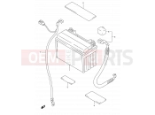 SUZUKI GSF600S Y (2000) Bandit 24 - BATTERY