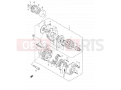 SUZUKI GSF600S K4 (2004) Bandit 22 - ALTERNATOR