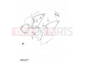SUZUKI GSF600S K4 (2004) Bandit 42A - FRAME COVER (MODEL K2/K3/K4)