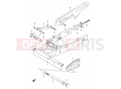 SUZUKI GSF600S K4 (2004) Bandit 63 - REAR SWINGING ARM