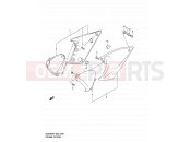 SUZUKI GSF600SU K1 (2001) Bandit 42 - FRAME COVER (MODEL Y/K1)