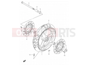 SUZUKI GSF600SU K1 (2001) Bandit 58 - FRONT WHEEL