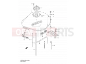 SUZUKI GSF600U K2 (2002) Bandit 40A - FUEL TANK (MODEL K2)