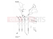 SUZUKI GSF600U K2 (2002) Bandit 46A - HANDLEBAR (MODEL K2/K3/K4)