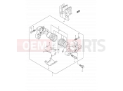 SUZUKI GSF600U K2 (2002) Bandit 66 - REAR CALIPER