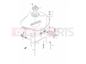 SUZUKI GSF600Z K4 (2004) Bandit 40C - FUEL TANK (MODEL K4)