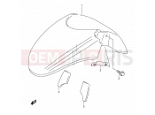 SUZUKI GSF600Z K4 (2004) Bandit 45 - FRONT FENDER
