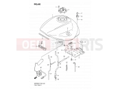 SUZUKI GSF650 K7 (2007) Bandit 40 - FUEL TANK