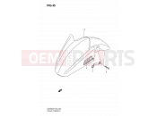SUZUKI GSF650 K7 (2007) Bandit 45 - FRONT FENDER (MODEL K7)