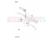 SUZUKI GSF650 K7 (2007) Bandit 47 - HANDLE LEVER
