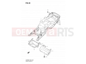 SUZUKI GSF650S K7 (2007) Bandit 48 - REAR FENDER
