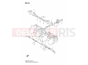 SUZUKI GSF650S K7 (2007) Bandit (E28) 13 - THROTTLE BODY HOSE/JOINT