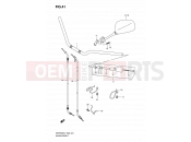 SUZUKI GSF650S K7 (2007) Bandit (E28) 41 - HANDLEBAR