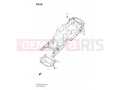 SUZUKI GSF650S K7 (2007) Bandit (E28) 43 - REAR FENDER