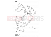 SUZUKI GSF650S K7 (2007) Bandit (E28) 44 - COWLING