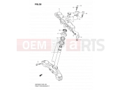 SUZUKI GSF650S K7 (2007) Bandit (E28) 50 - STEERING STEM