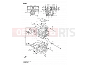 SUZUKI GSF650SA K9 (2009) Bandit 5 - CRANKCASE