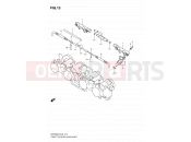 SUZUKI GSF650SA K9 (2009) Bandit 13 - THROTTLE BODY HOSE/JOINT