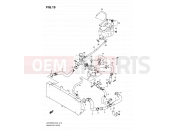 SUZUKI GSF650SA K9 (2009) Bandit 19 - RADIATOR HOSE