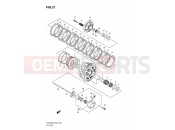 SUZUKI GSF650SA K9 (2009) Bandit 21 - CLUTCH
