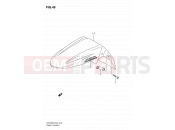 SUZUKI GSF650SA K9 (2009) Bandit 49 - FRONT FENDER