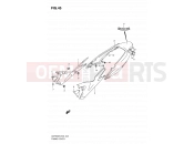 SUZUKI GSF650SA L0 (2010) Bandit 45 - FRAME COVER (WITH COWLING)