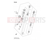SUZUKI GSF650SA L0 (2010) Bandit 59 - FRONT FORK DAMPER
