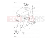 SUZUKI GSF650UA L0 (2010) Bandit 43 - FUEL TANK
