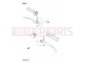 SUZUKI GSF650UA L0 (2010) Bandit 51 - HANDLE LEVER