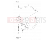 SUZUKI GSR600U K7 (2007) 15 - OIL COOLER