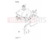 SUZUKI GSR600U K7 (2007) 38A - FUEL TANK (MODEL K7)
