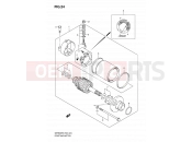 SUZUKI GSR600U K7 (2007) 24 - STARTING MOTOR (MODEL K6/K7)