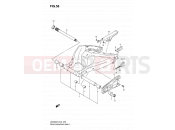 SUZUKI GSR600U K7 (2007) 58 - REAR SWINGING ARM