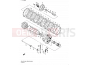 SUZUKI GSX-R1000 L1 (2011) (E03,E28,E33) 26 - CLUTCH