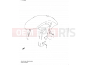 SUZUKI GSX-R1000 L1 (2011) (E03,E28,E33) 58 - FRONT FENDER
