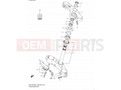 SUZUKI GSX-R1000 L1 (2011) (E03,E28,E33) 73 - STEERING STEM