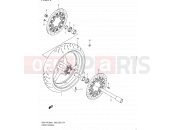 SUZUKI GSX-R1000 L1 (2011) (E03,E28,E33) 74 - FRONT WHEEL