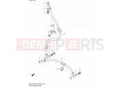 SUZUKI GSX-R1000 L1 (2011) (E03,E28,E33) 76 - FRONT BRAKE HOSE
