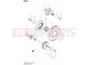 SUZUKI GSX-R1000 L3 (2013) (E21) 8 - STARTER CLUTCH