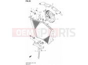 SUZUKI GSX-R1000 L3 (2013) (E21) 35 - RADIATOR (GSX-R1000L3 E24)