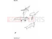 SUZUKI GSX-R1000 L3 (2013) (E21) 118 - FRAME SIDE COVER